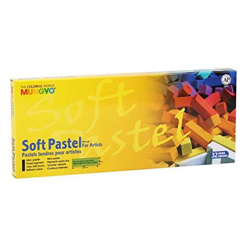 Gallery Standard Soft Pastels Box Set, 32 Half Sticks Assorted Colors