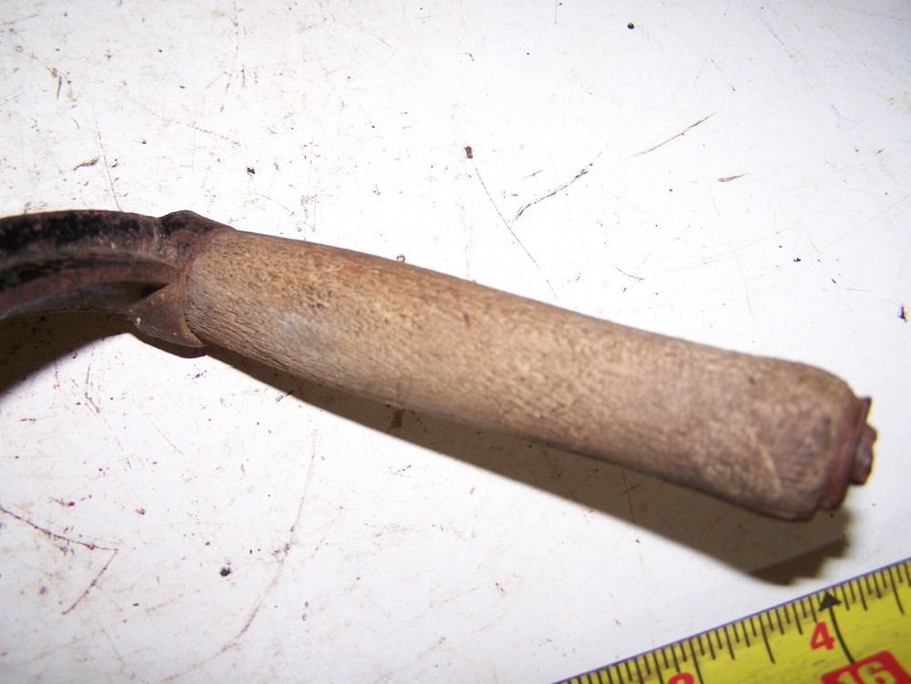 NOS Cast Iron Crank Handle Corn Sheller Pump Grinder Roller 9/16" SQUARE Shaft