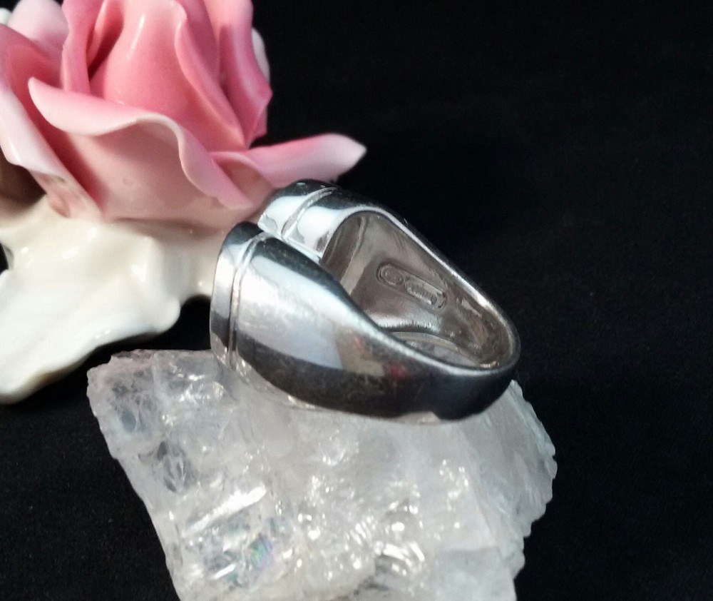 Silver 925 Ring Size 56 (17.8mm Dia)