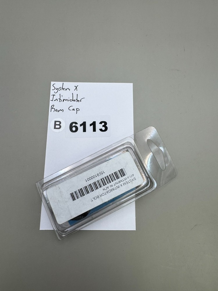 System X Intimidator Ram Cap-Gloss Black