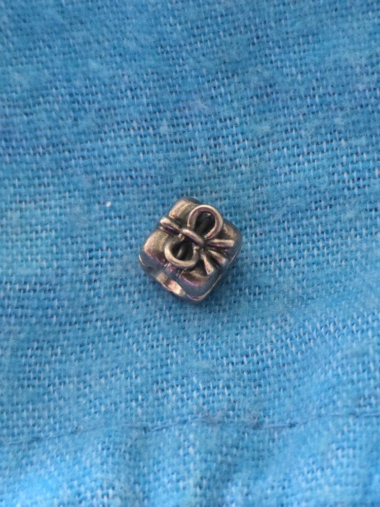 Pandora Sterling Silver Present Gift Charm