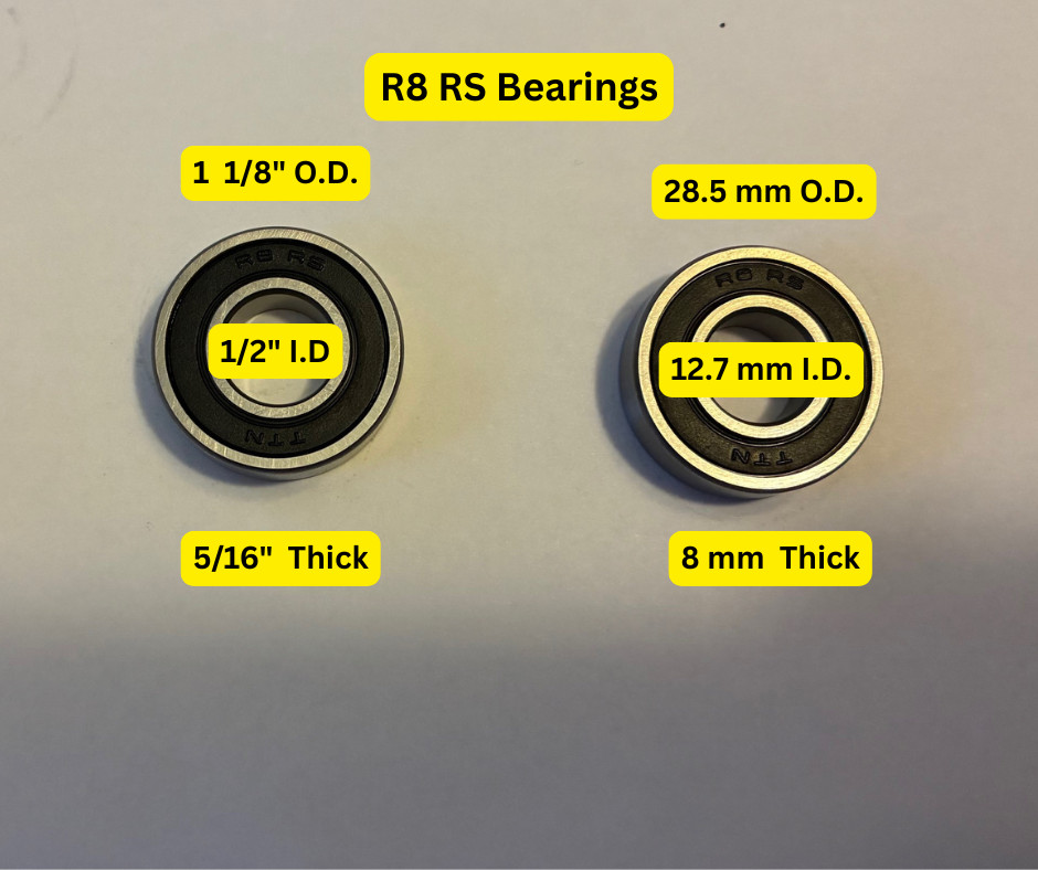 Sealed (RS) Bearings