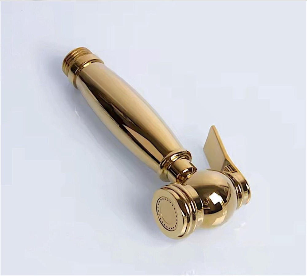 Unlacquered Brass Sink Sprayer, Kitchen Side Sprayer, Solid Brass Hand Sprayer