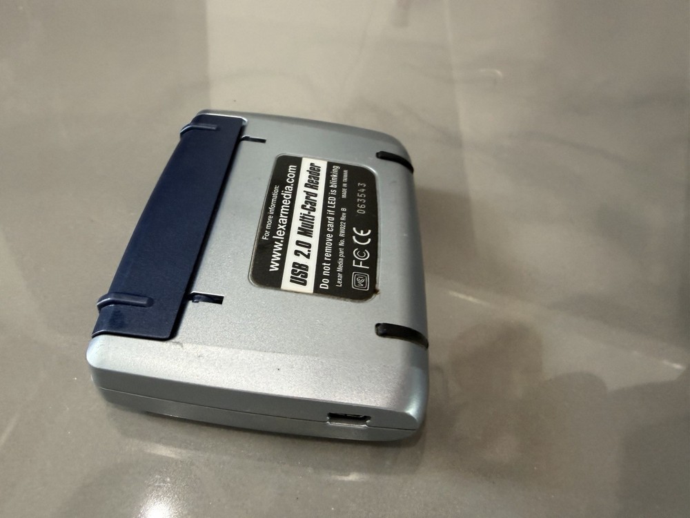 Lexar RW022 Silver USB 2.0 Multi-Card Reader