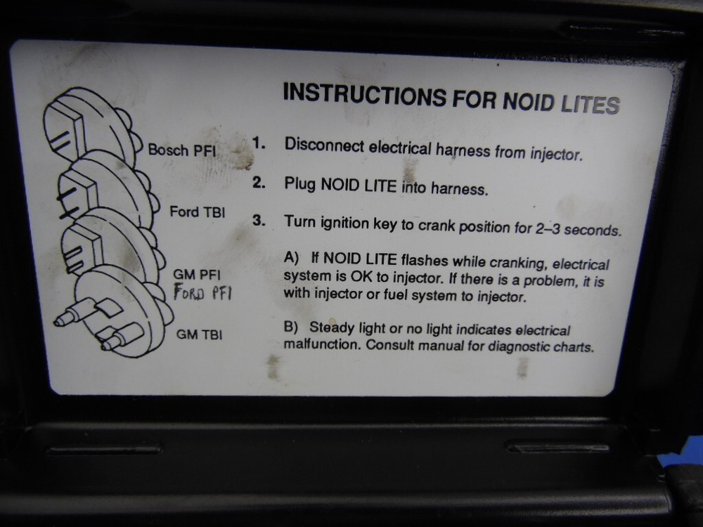 OTC 3050,Deluxe Noid-Lite Kit,USED