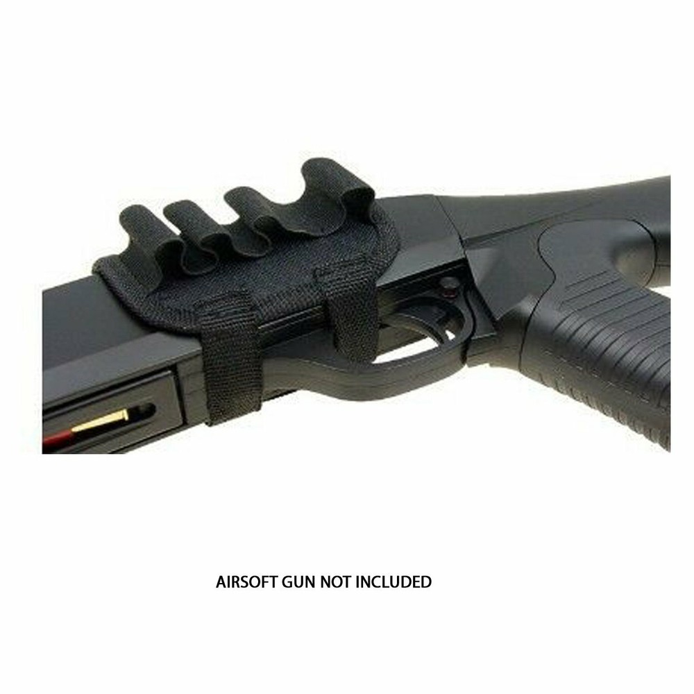 Double Eagle M56 Multi-Shot Shotgun Shell Holder Carrier - Holds 4 Shells