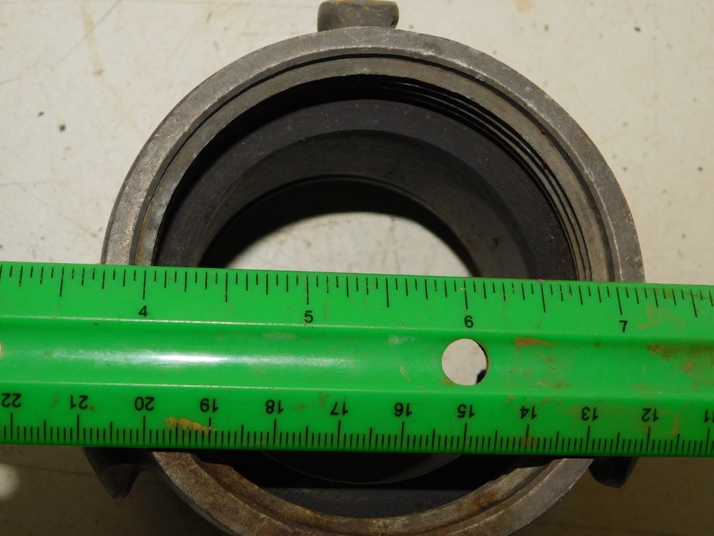 Double Female Elkhart Fire Hose Adapter #5