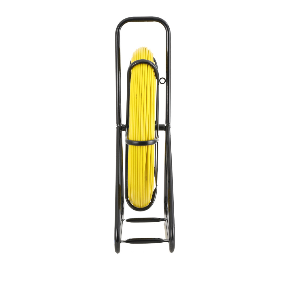 6mm 328ft Fish Tape Puller FiberglassReel Wire Cable Running Duct Rodder