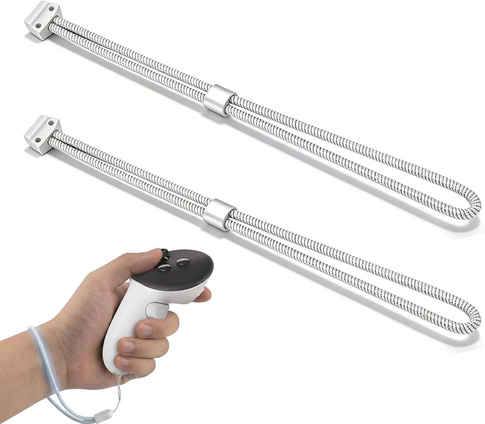 2Pack Fit for Meta Quest 3 3S Controller Strap,Adjustable Secure Controller Hand