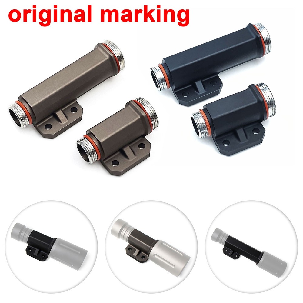 Flashlight Body Mount Adapter for Light Tactical Light Accessories Metal