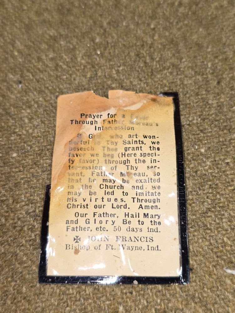 WWII Personal Grooming Kit with Vestment Envelope