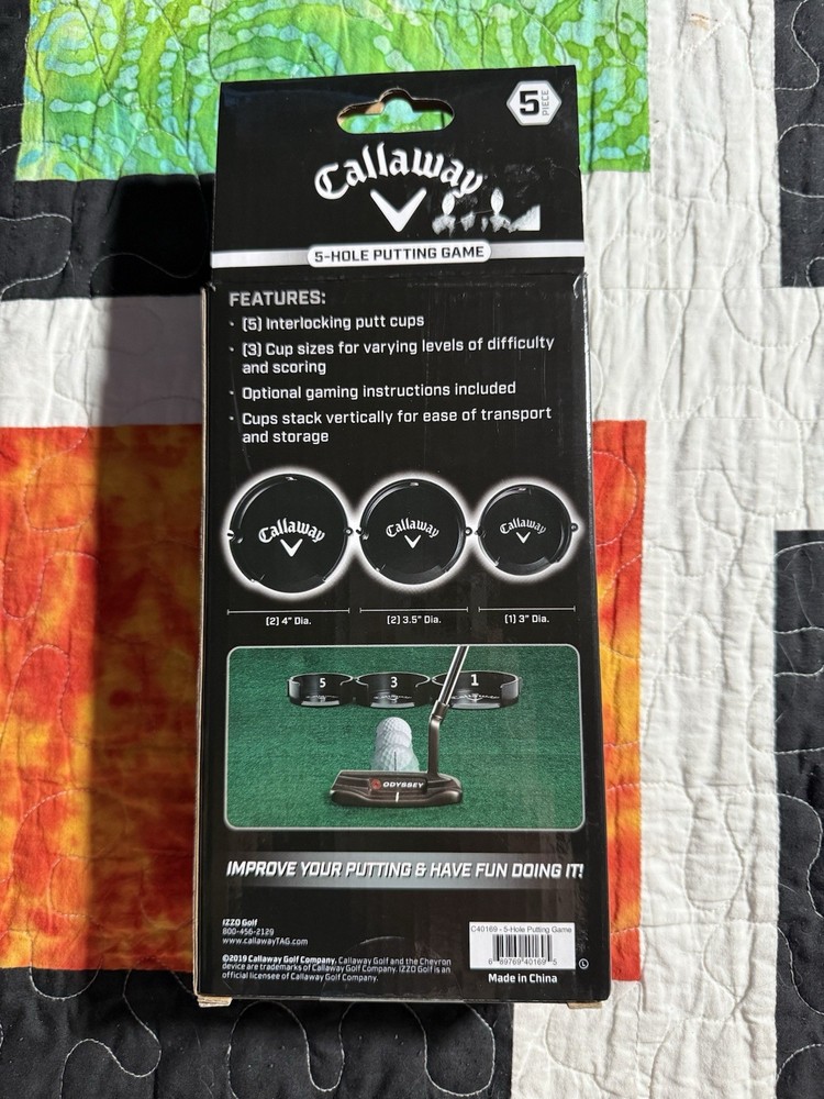 Callaway 5-Hole Putting Game New