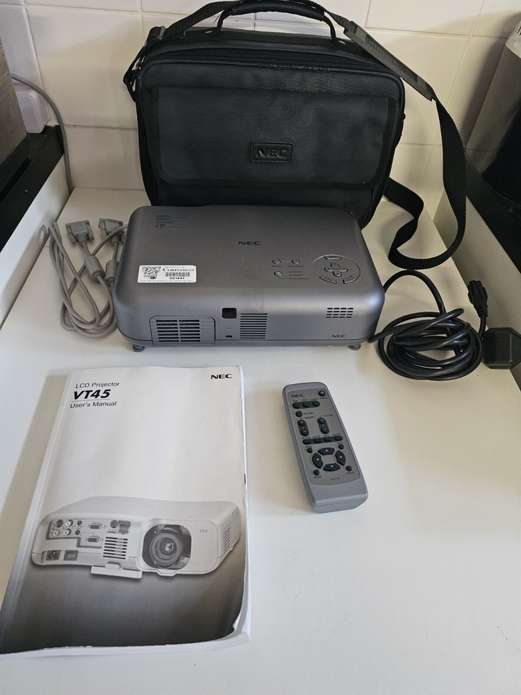 NEC LCD VT45 Projector Plus Remote
