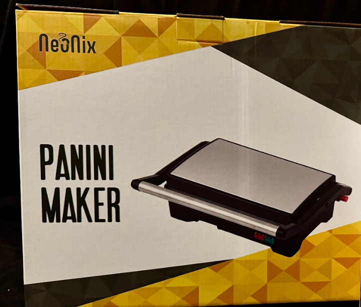 Neonix Electric Panini Maker (Compact size)