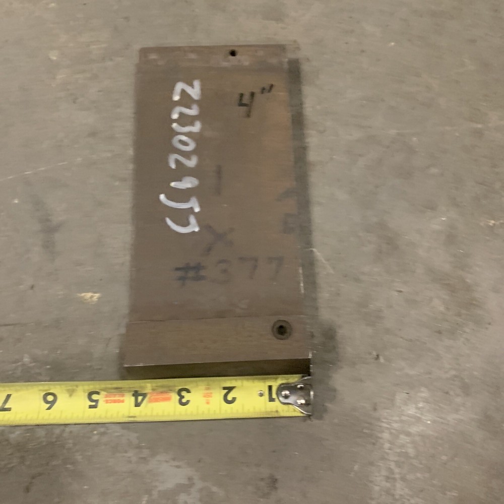 4” V Punch Press Brake Tooling Used Dies