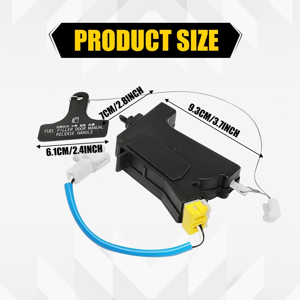 For Actuator Sonata Hyundai 2011-2015 Fuel Gas Door Filler Release Handle Opener