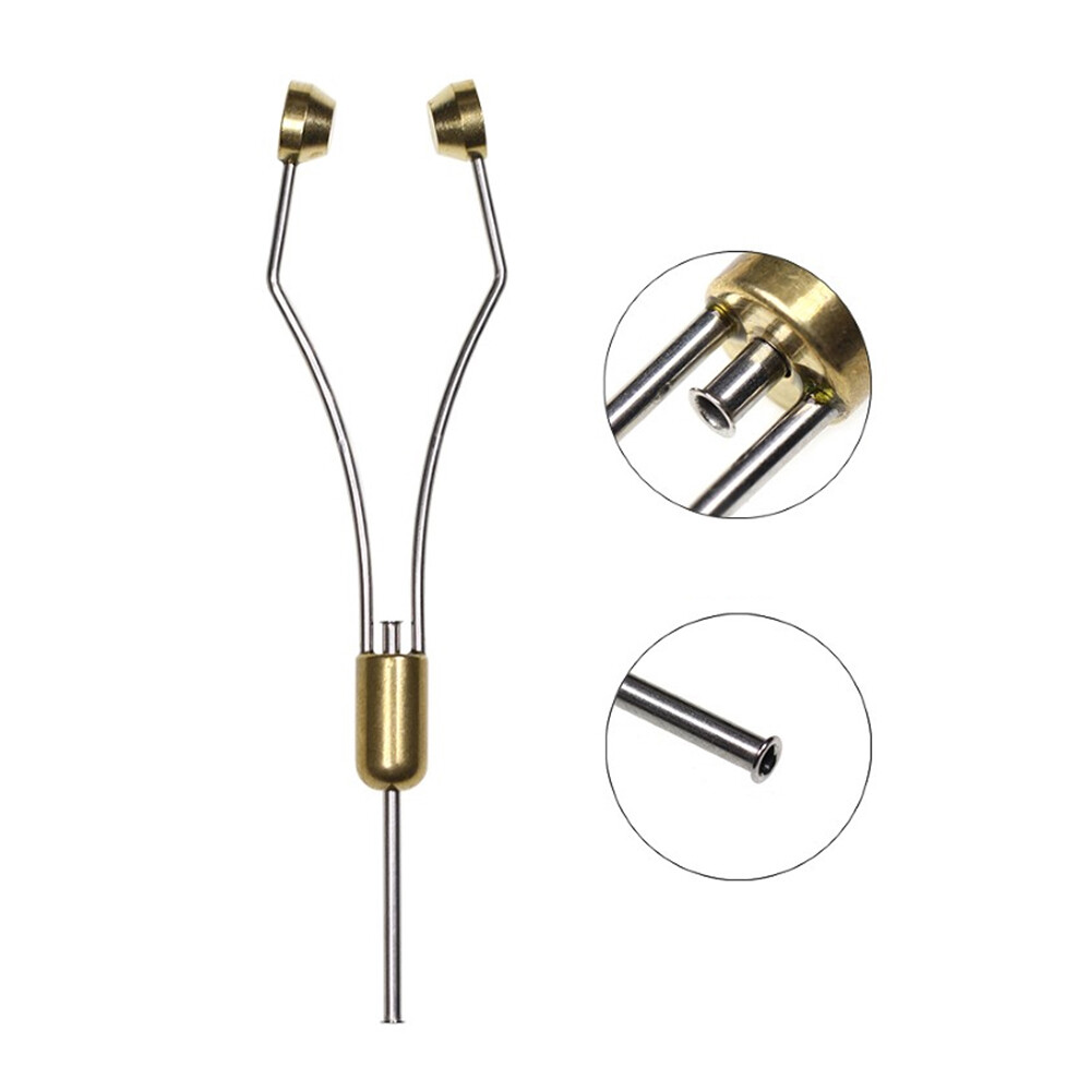 6pcs Fly Tying Tools Combo Set Fly Tying Vise Bobbin Threader Holder Scissors
