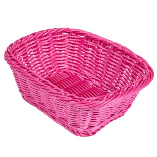 Poly Woven Basket Rectangular, 10"Wx4-3/4"Dx3"H