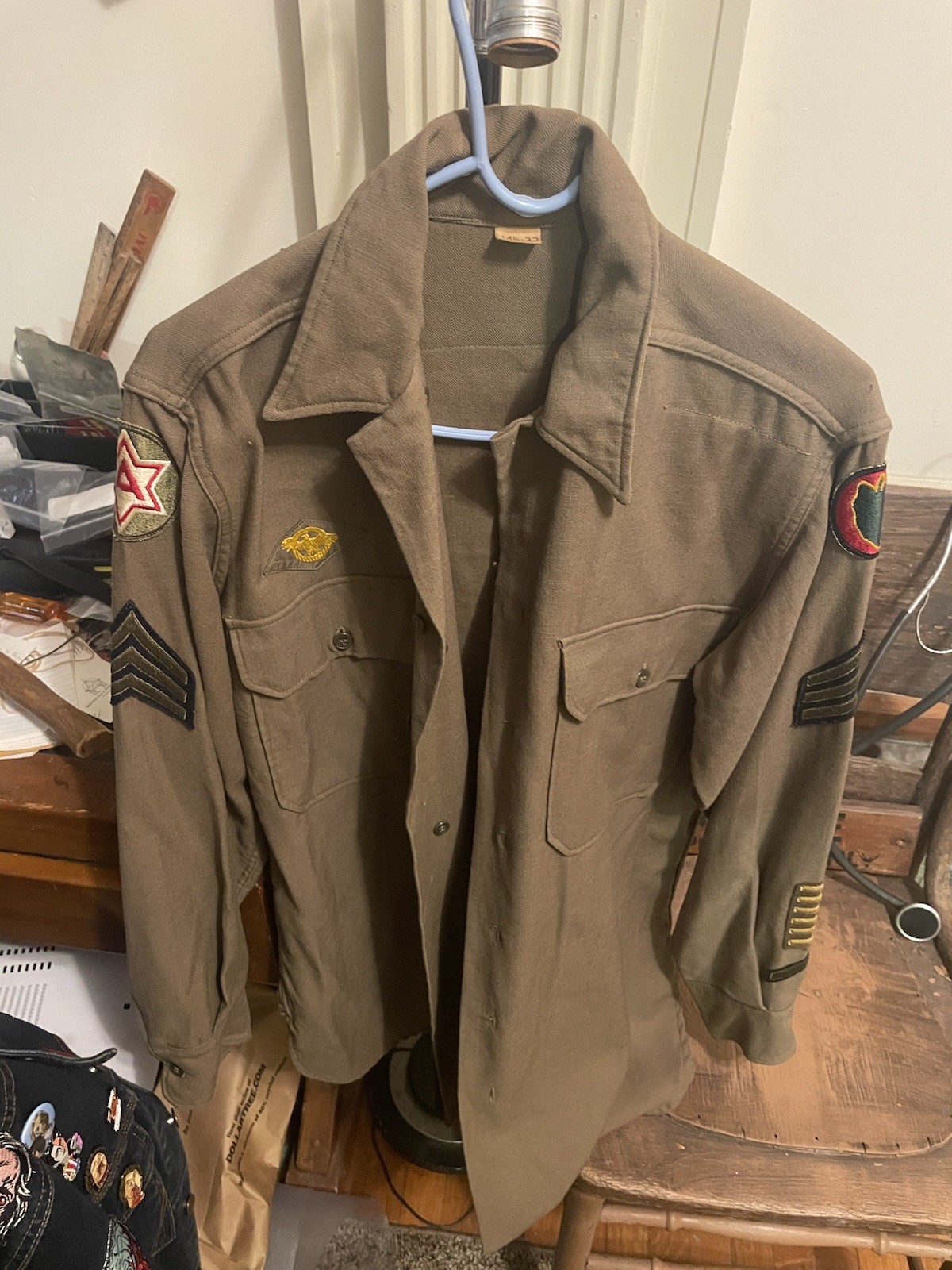 24th Infantry Division Service Shirt WWII