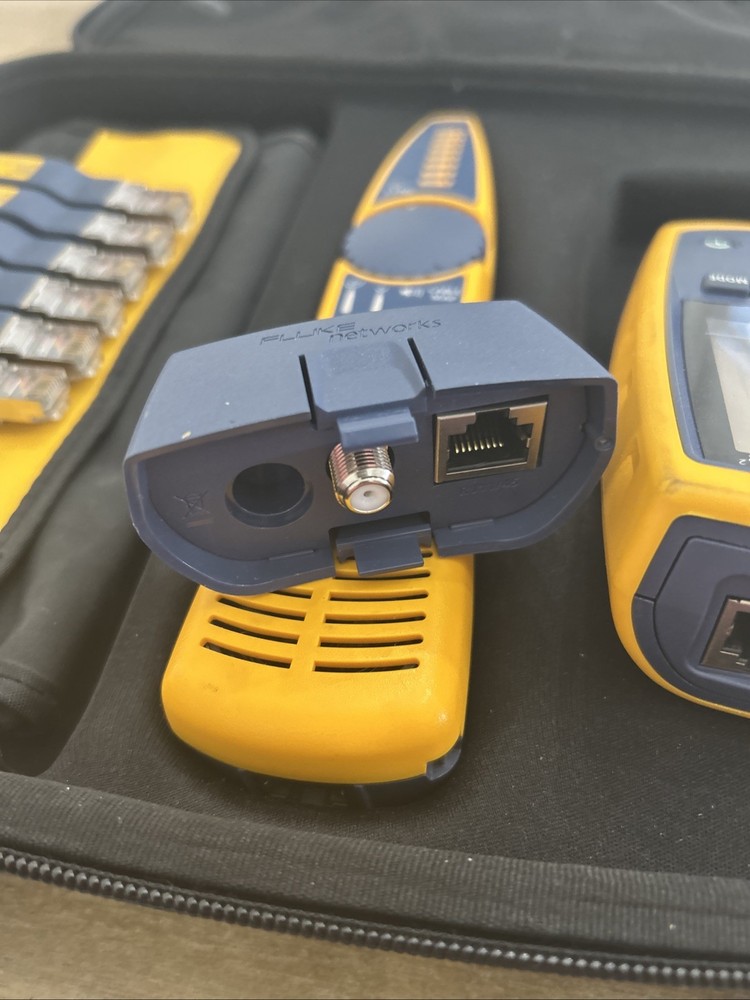 Fluke Networks Microscanner2 Cable Verifier Tester Kit MS2-100 Intellitone Pro 2