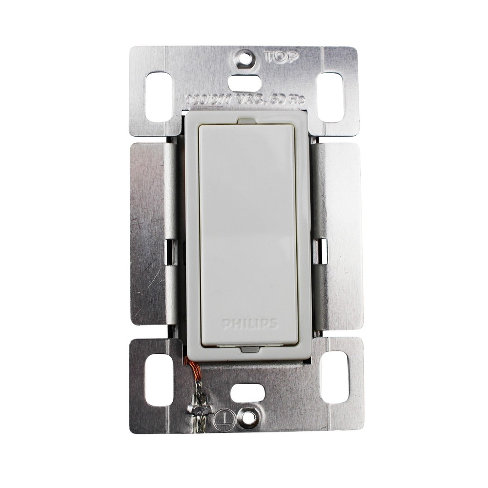 PHILIPS LRD1730/00 OCCUSWITCH OS WIRELESS DIMMER OCCUPANCY SENSOR SWITCH, WHITE