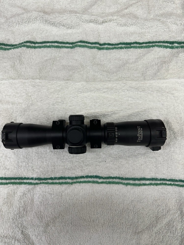 Ten-Point Rangemaster 100 Black Crossbow Scope