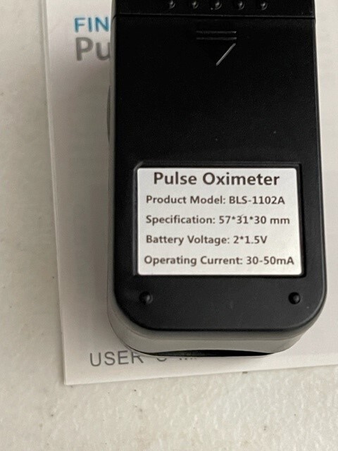 Fingertip Pulse Oximeter BLS-1102A