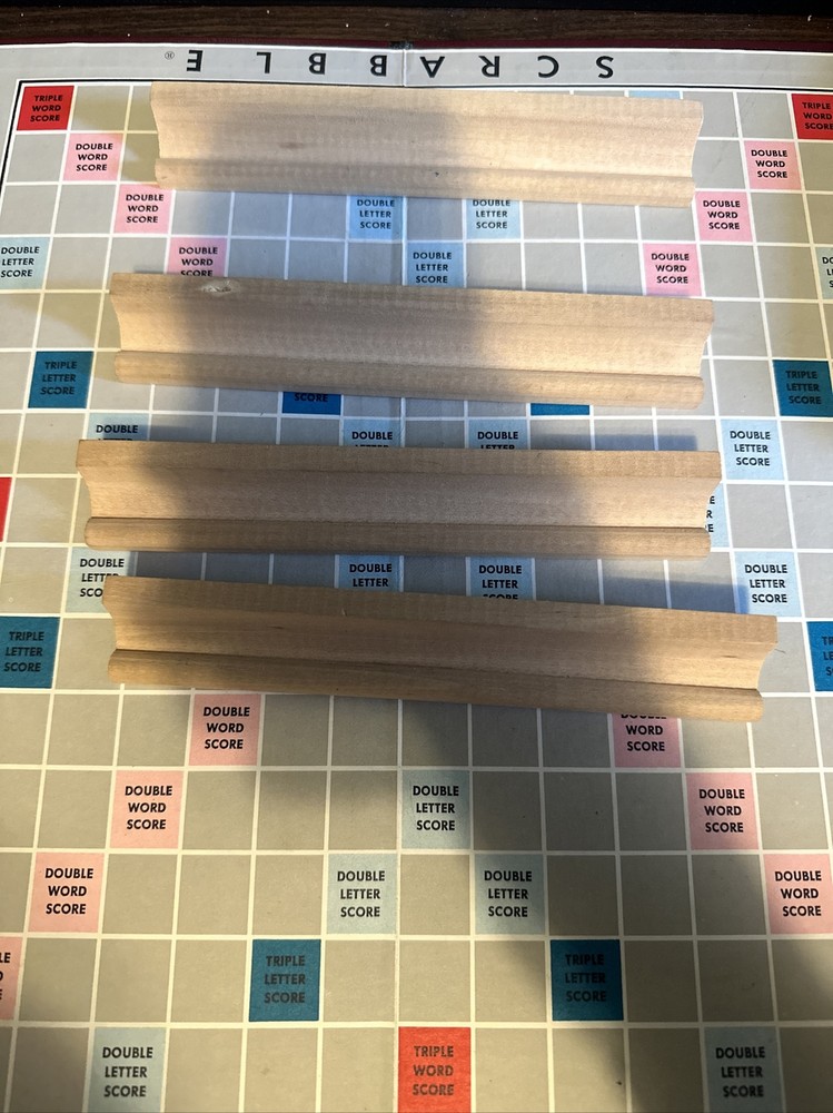 1953 Vintage Scrabble Game Maroon Box