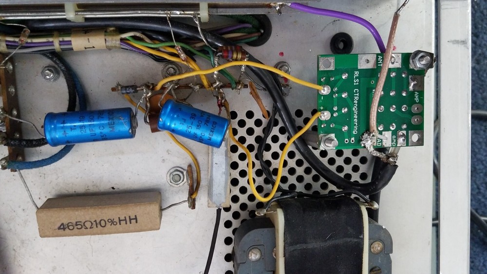 UnRS-200 Amplifier RF Antenna relay 120Vdc system for Heathkit SB200 high speed