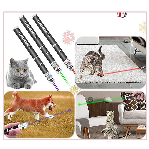 2Pack Lazer Green Battery-powered laser pointer Astronomy Visible Beam Light