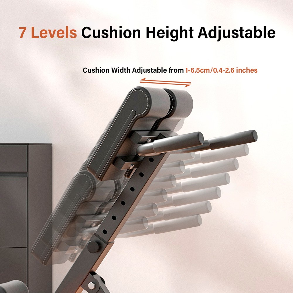 Hyper-Extension Roman Chair - Adjustable Lower Back Bench Machine