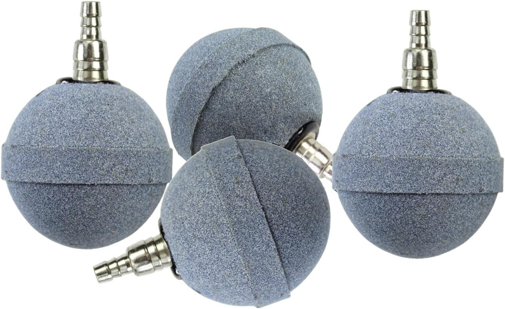 Pond Air Stone 2 Inch, Long Lasting Aerator Oxygen Diffuser, Air Pump Accessorie