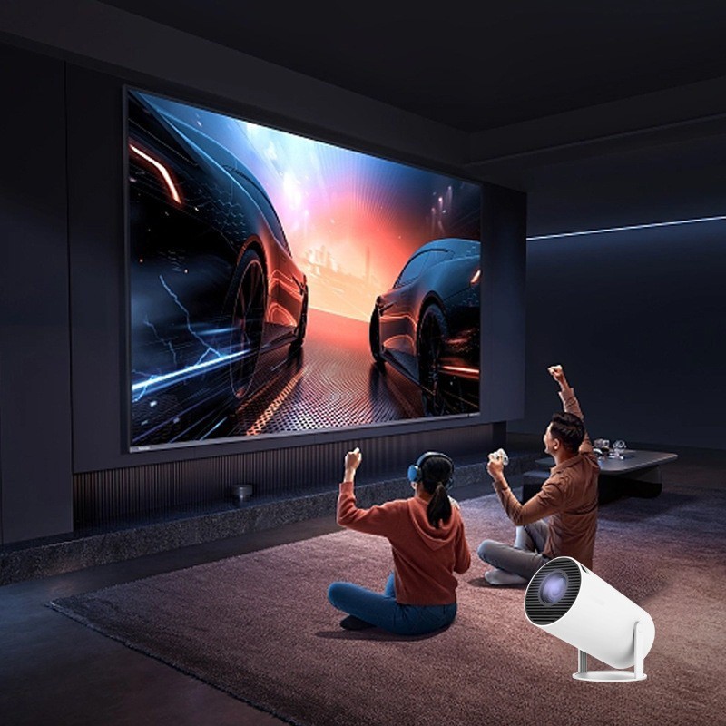 Portable LCD Projector Android 11 & WiFi Home Theater