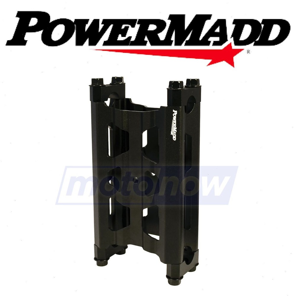 Powermadd 45860 Pivot-Style 4in. Wide Riser for Control Handlebars & pg