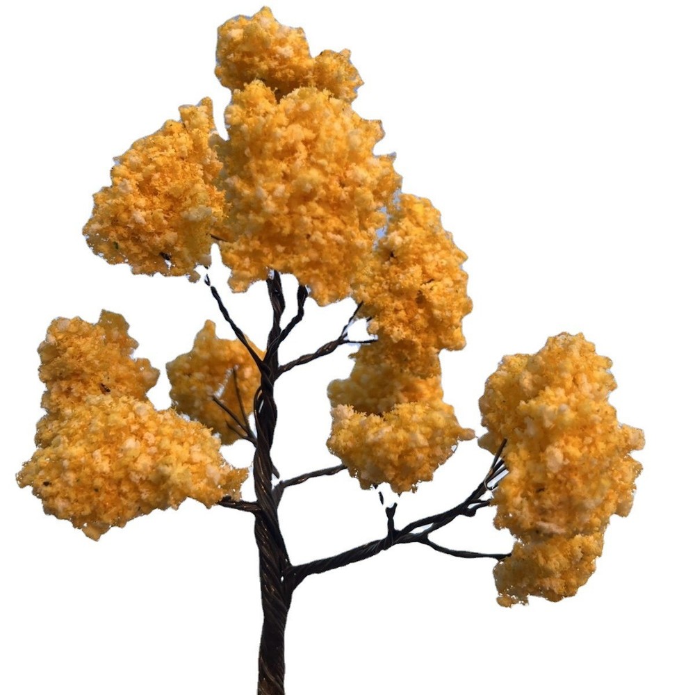 15cm Wire Flower Tree Model Tree Artificial Tree Diorama Landscape Material