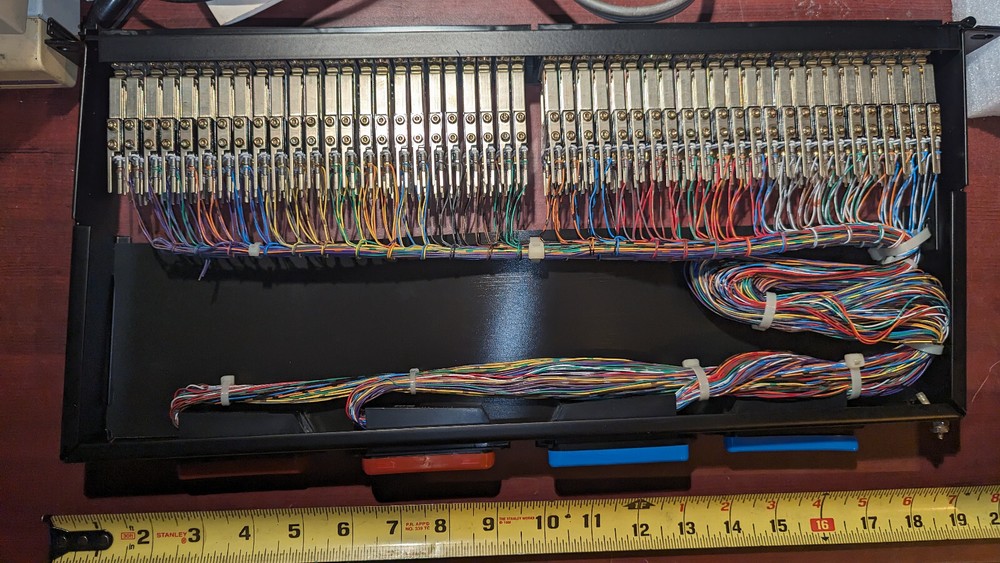 (1) ADC JKF-ZBKUAI Vectorized Jackfield Patchbay NEW