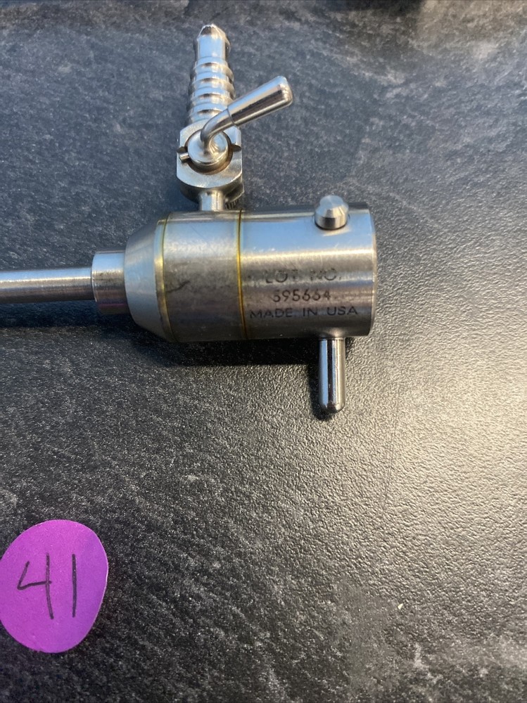 Dyonics 4.5mm Single Valve Cannula Rotatable Ref: 4491 With TROCAR