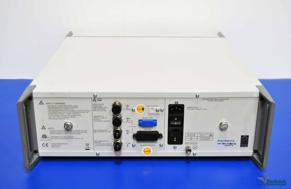 Fluke 9640A RF Reference Source 4 GHz RF Calibrator