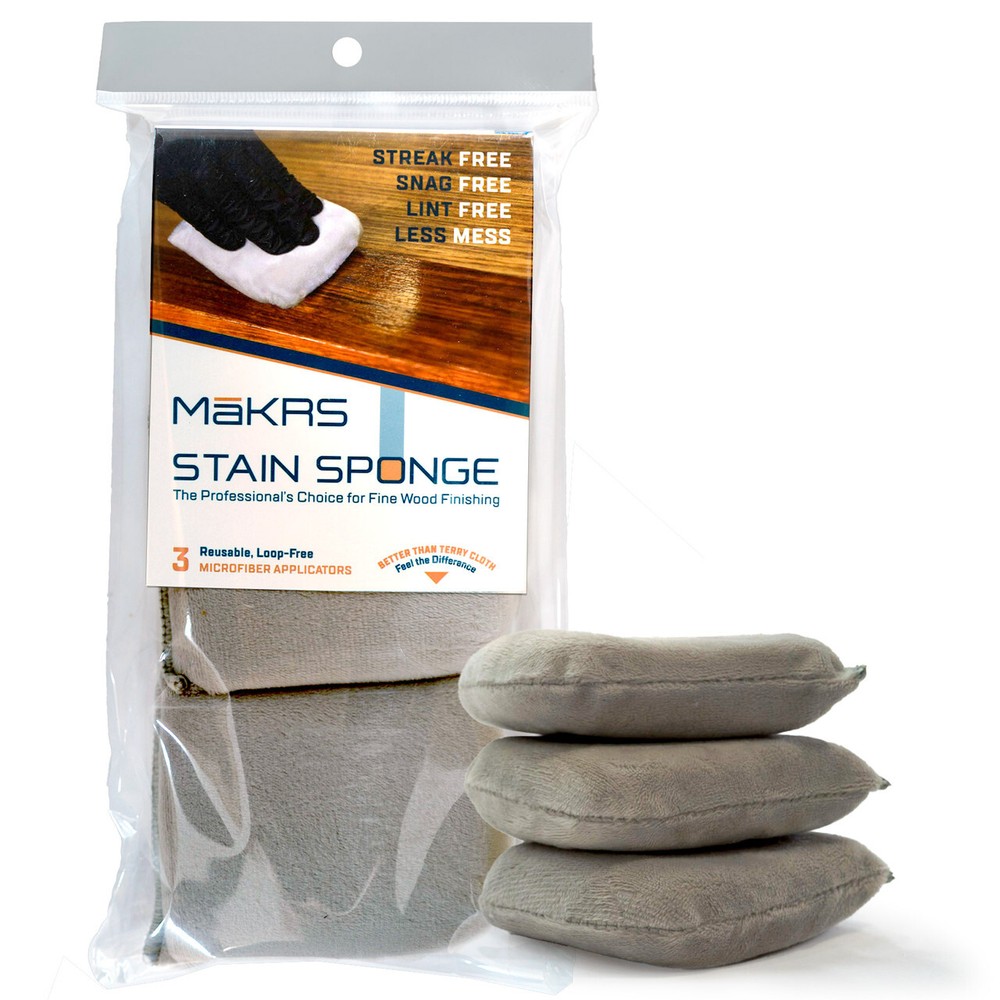 MāKRS Wood Stain Sponge (3-pack)