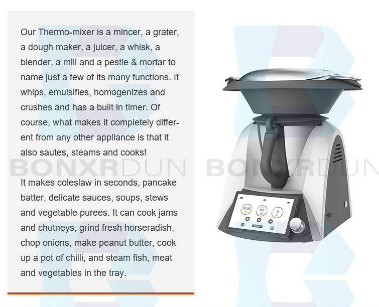 Kitchen Appliances Automatic Multifunctional Cooking Machine Robot Mixer 1500w