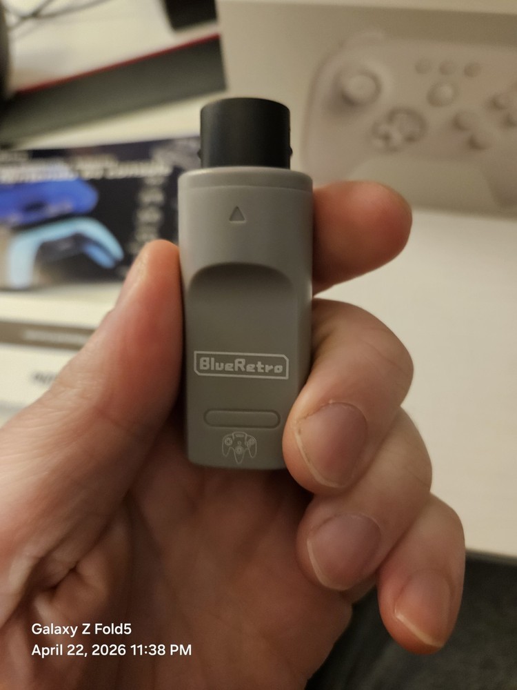 8BitDo N64 Controller White With Adapter