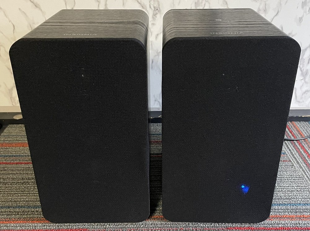 Insignia Bluetooth Powered Bookshelf Speakers