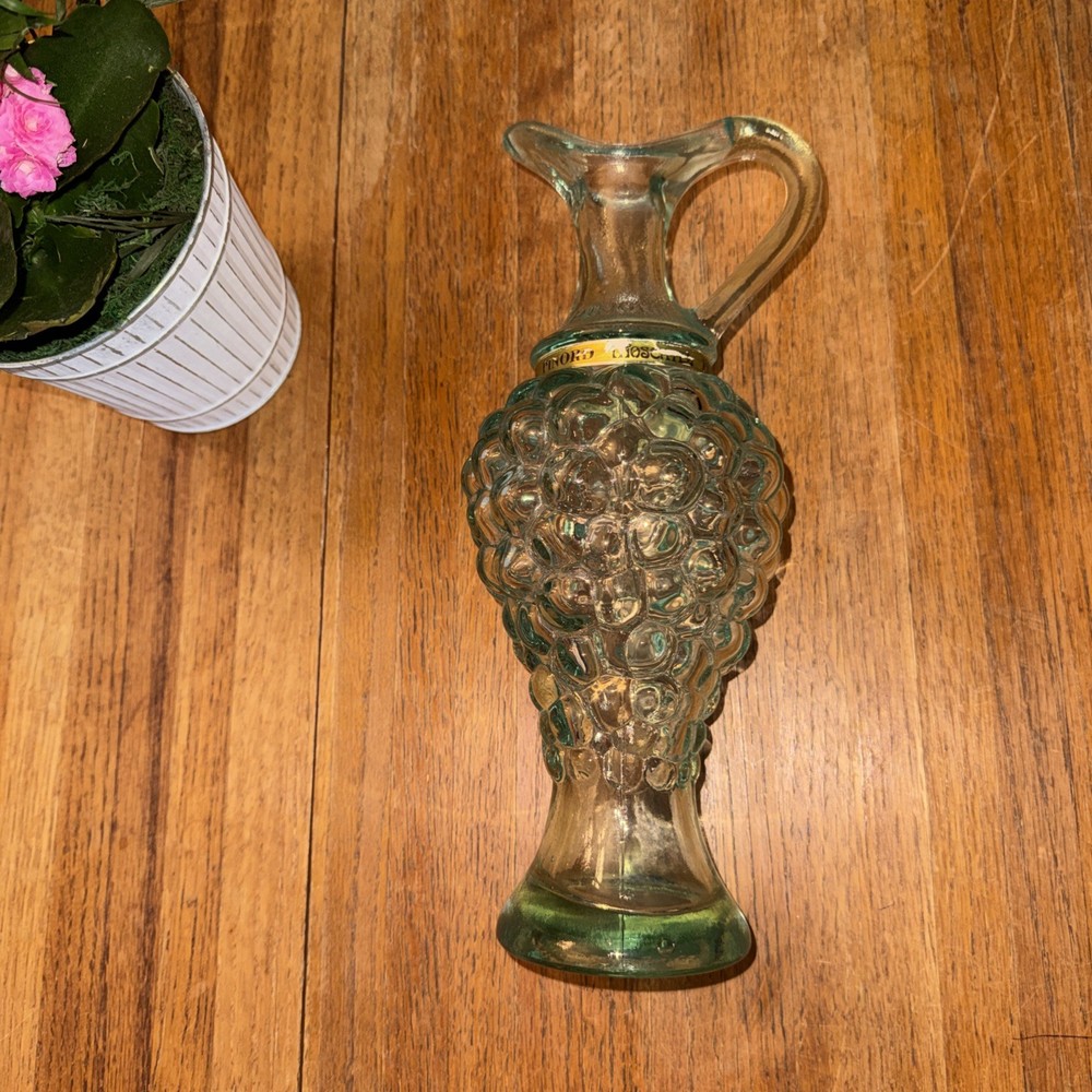 Grape Shaped Glass Wine Bottle