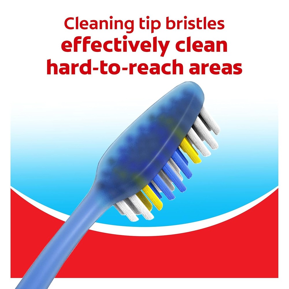 4X Colgate Extra Clean Soft Bulk Toothbrushes for Travel