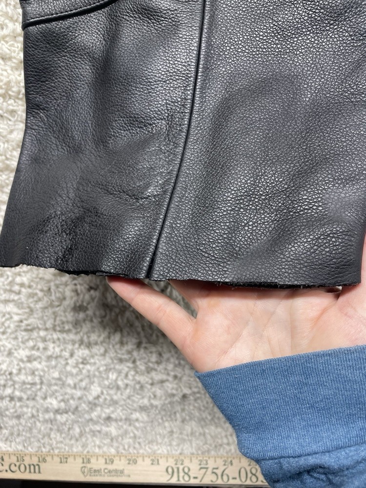 Harley Davidson leather chaps Women’s M Pristine Condition EUC