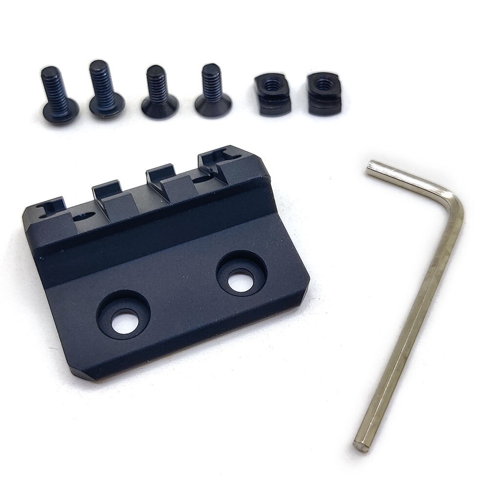 M-Lok Keymod Offset Flashlight Rail Mount For M300 M600 Scout Light Optics Mount