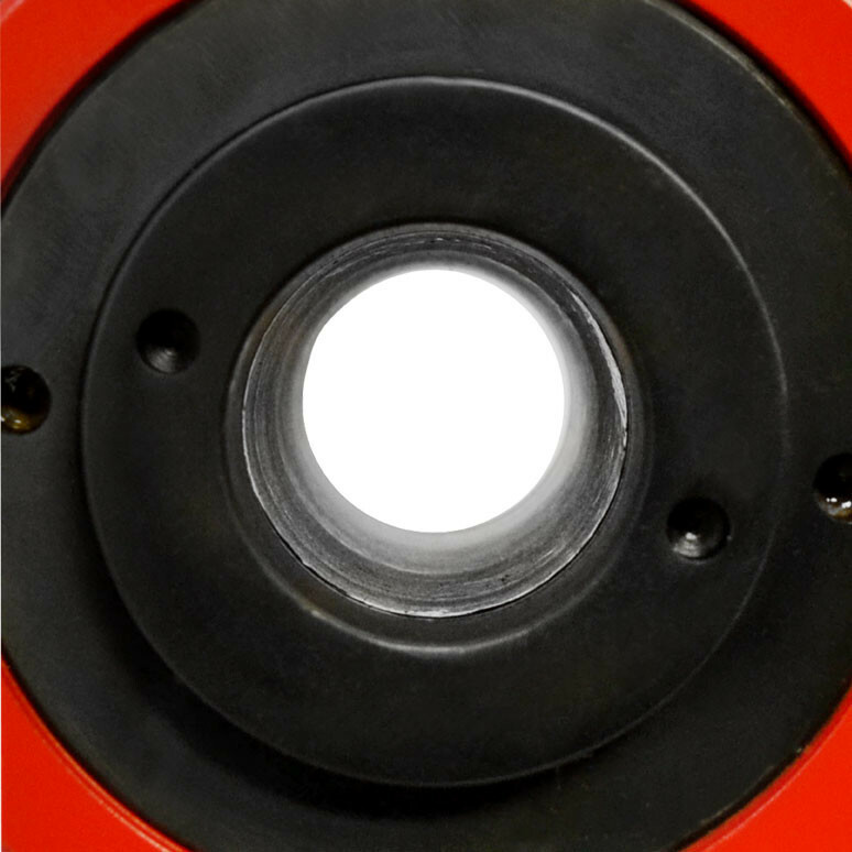 20 Ton Hollow Plunge Hydraulic Cylinder 50mm Stroke 160mm Closed Height