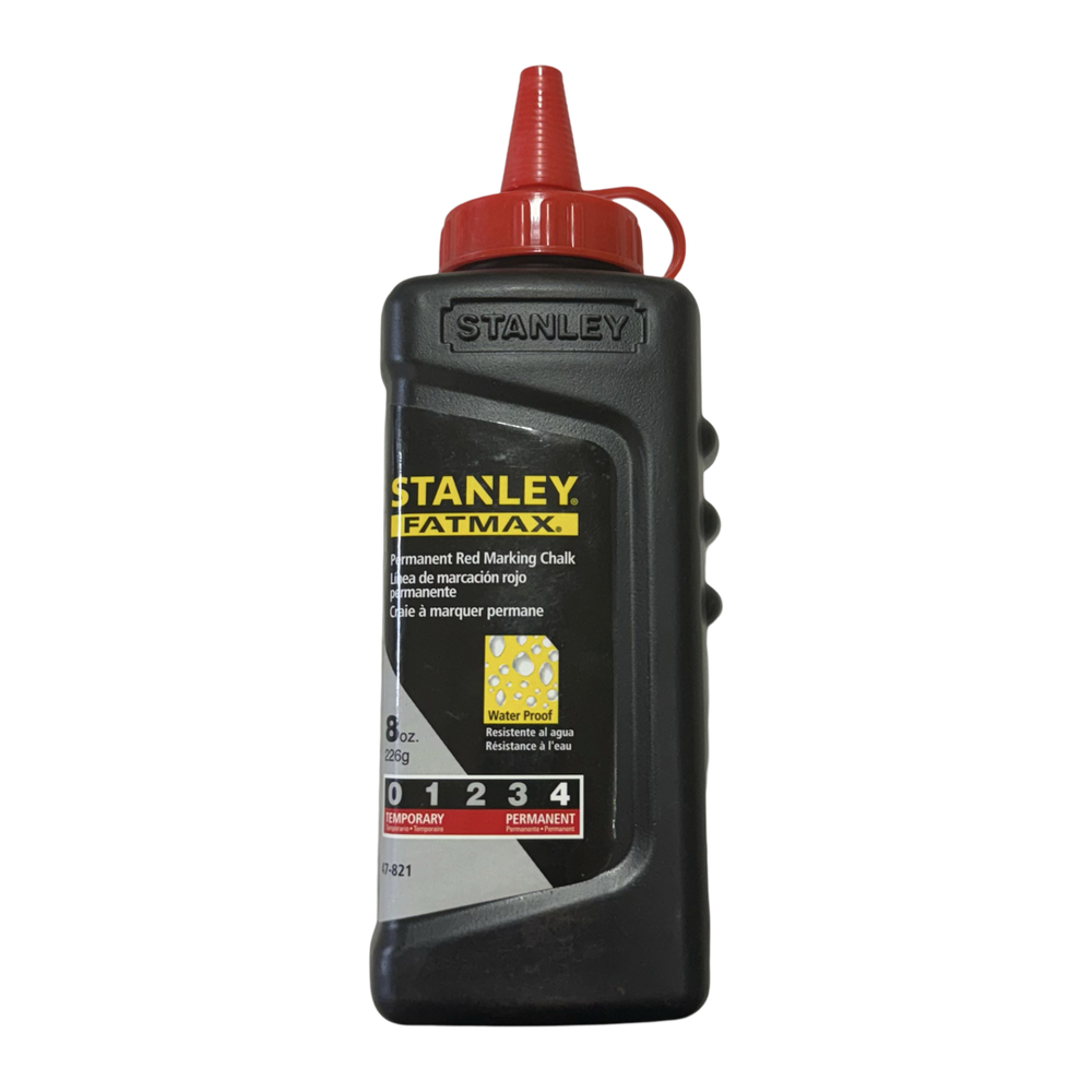 Stanley FATMAX 8 oz Permanent Red Marking Chalk