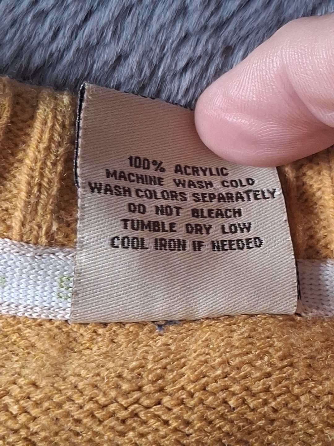 Vintage SouthPole 3D Chunky Knit Sweater Coogi Style Sz Large Y2k