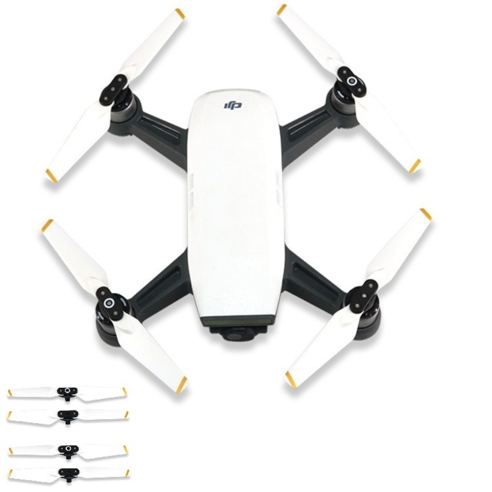2 Pairs Propeller Fast Release Foldable Snap-on Accessory For DJI SPARK 4730F s